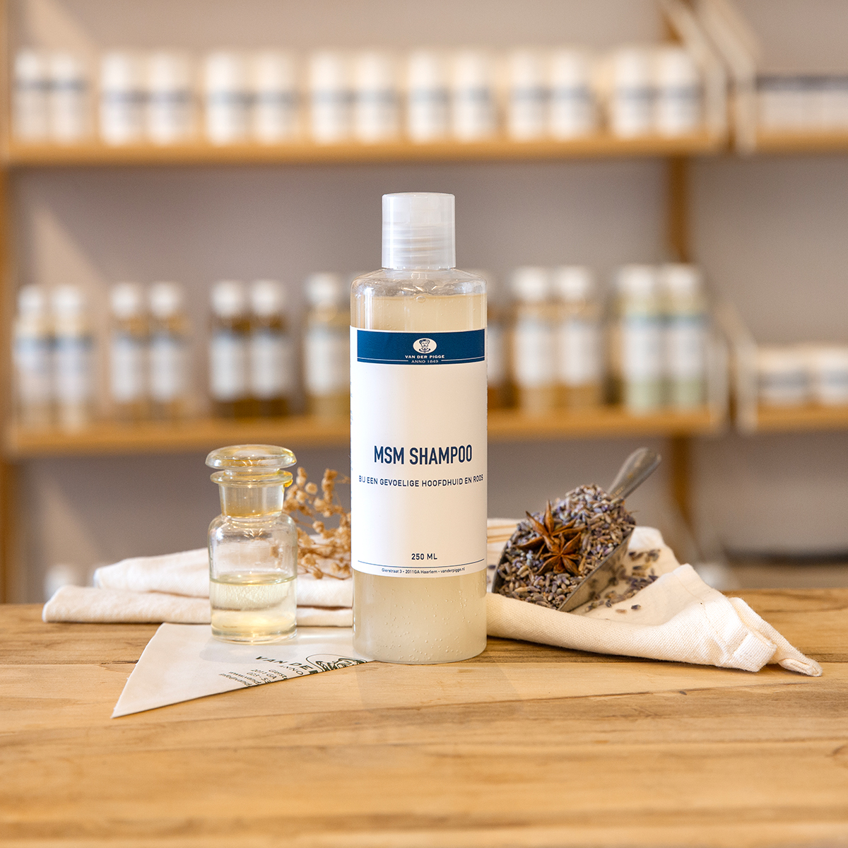 Flacon MSM Shampoo Van der Pigge